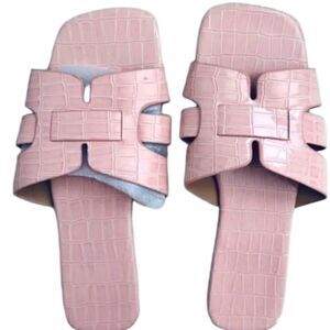 Women's non-slip flat sandal slide